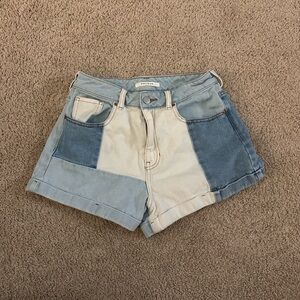 PacSun Light Blue Denim Mom Shorts